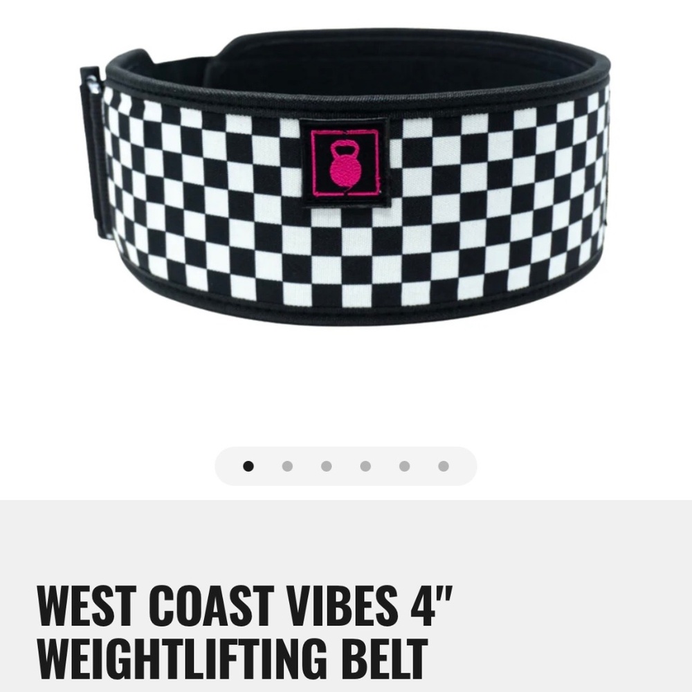 2POOD size MED Weightlifting Belt